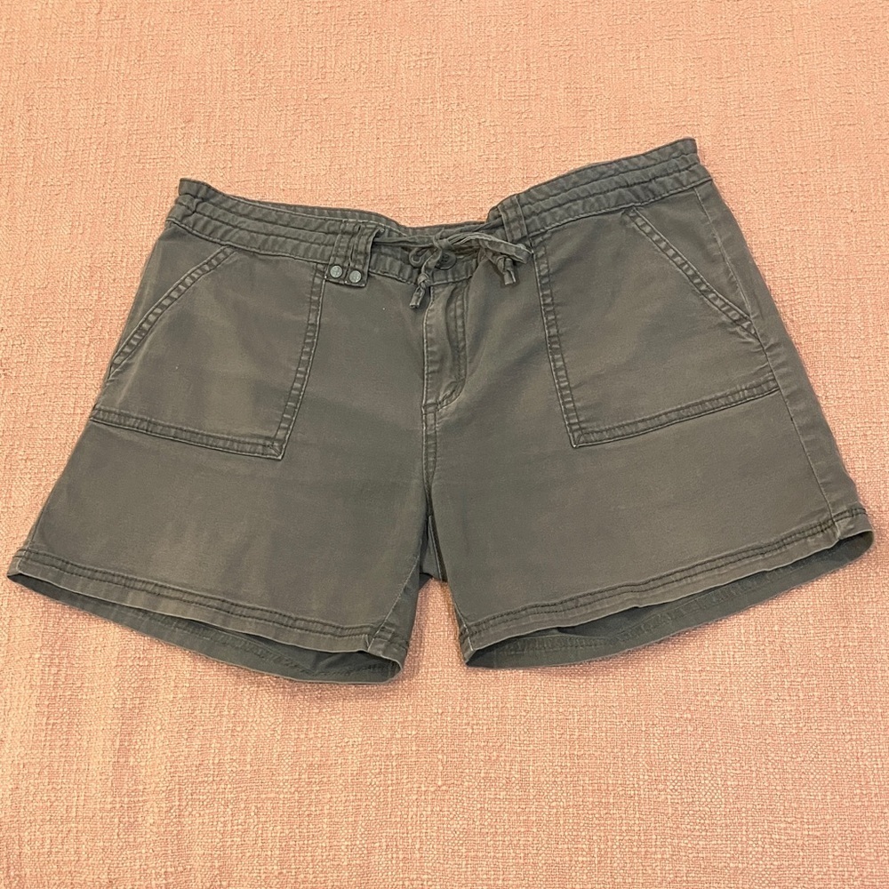 Prana organic cotton Women's gray Cargo Shorts